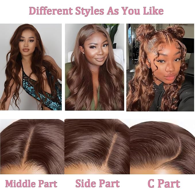 Glamour Waves Burgundy Wig