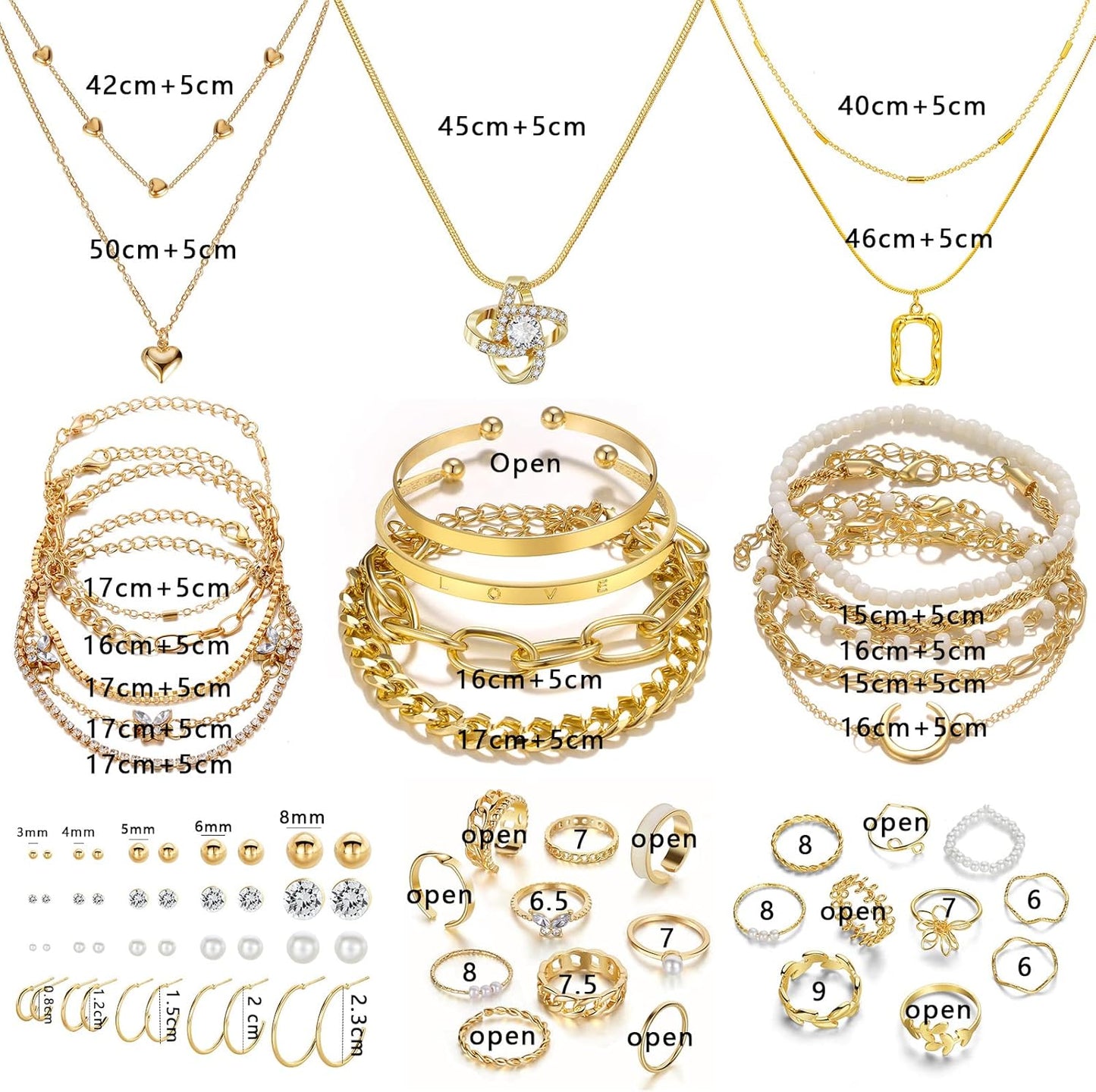 Elegant Gold Jewelry Set