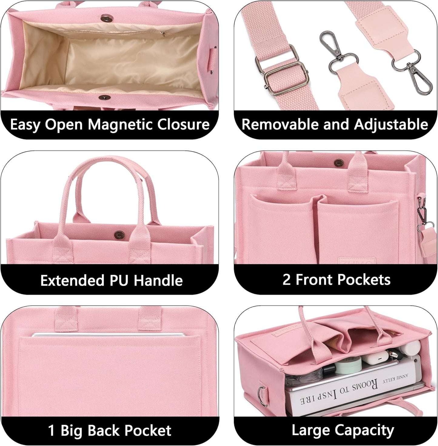 Grand Sac Tote Élégant pour Femmes