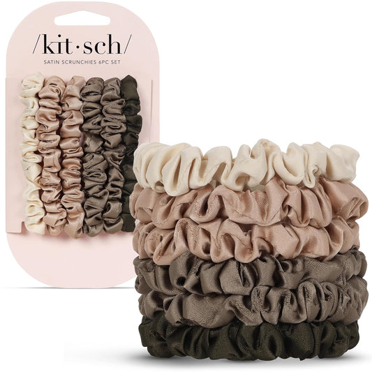 Gentle Satin Hair Scrunchies