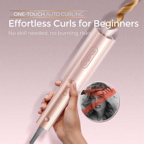 Tenacilla rizadora Glam Curls sin esfuerzo