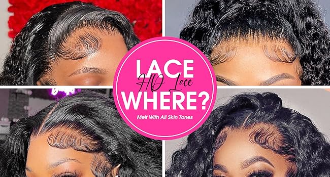 Elegant Lace Front Deep Wave Wig